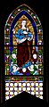 Colle Val d'Elsa, santa caterina, interno, vetrata da un modello di sebastiano mainardi, con restauri.jpg