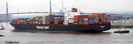 The Colombo Express, a container ship built in 2005