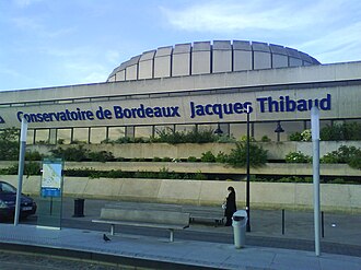 Conservatoire de Bordeaux Conservatoire a rayonnement regional de Bordeaux.JPG