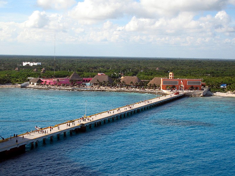 File:Costa maya from cruise ship.jpg