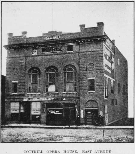 Cottrill Opera House Thomas WV ca 1906.png