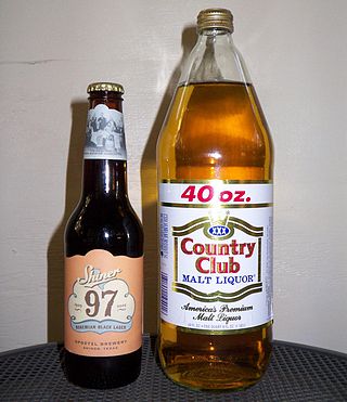 <span class="mw-page-title-main">Malt liquor</span> Beer with high alcohol content