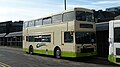 English: Countryliner NV642 (R642 MNU), a Volvo Olympian/Northern Counties Palatine, in Commercial Road, Guildford, Surrey, laying over between duties on route 478. It was surprising to see it on the route, as far as I know the 478 is the only standard Countryliner Surrey route (i.e. not school routes) that is ever operated by a double-decker vehicle. All other routes are solidly single-deckers. Countyliner acquired this bus ex-Arriva Midlands, where it was fleet number 4642.