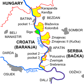 <span class="mw-page-title-main">Croatia–Serbia border dispute</span>