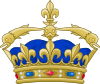 Crown of the Dauphin of France (variant).svg