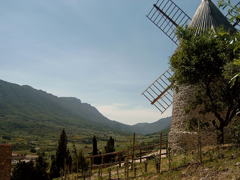 File:Cucugnan windmill.jpg