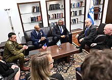 Austin with Israeli Prime Minister Netanyahu on December 18, 2023 DAZ 0152PS (53406725862).jpg
