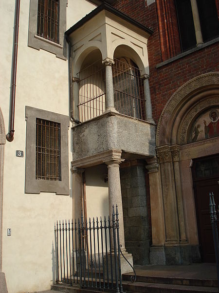 File:DSC02560 - Milano - Sant'Eustorgio - Pulpito di S. Pietro Martire - Foto di Giovanni Dall'Orto - 15-jan-2007.jpg