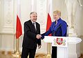 Prezydenci Polski Lech Kaczyński i Litwy Dalia Grybauskaitė (2010)