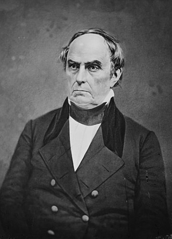 Daniel Webster, a leading Whig from New England
