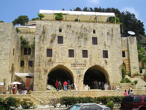 The saray in Deir al-Qamar, seat of the Ma'n under Fakhr al-Din