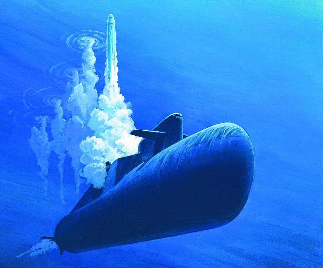 Submarino de mísseis balísticos