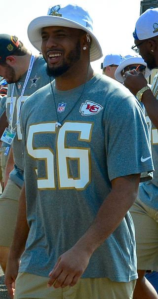 <span class="mw-page-title-main">Derrick Johnson</span> American football player (born 1982)