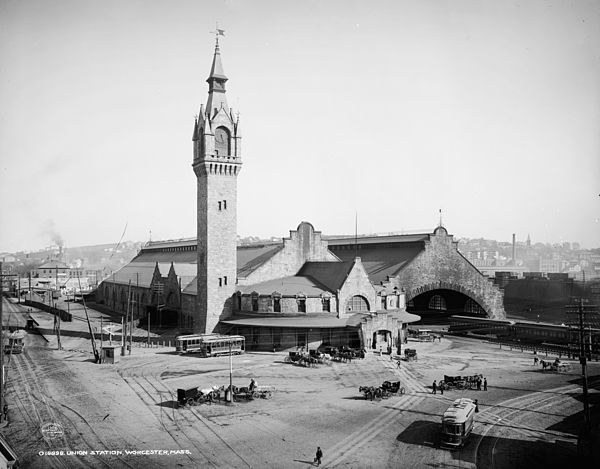 The 1875-built Union Station in 1906