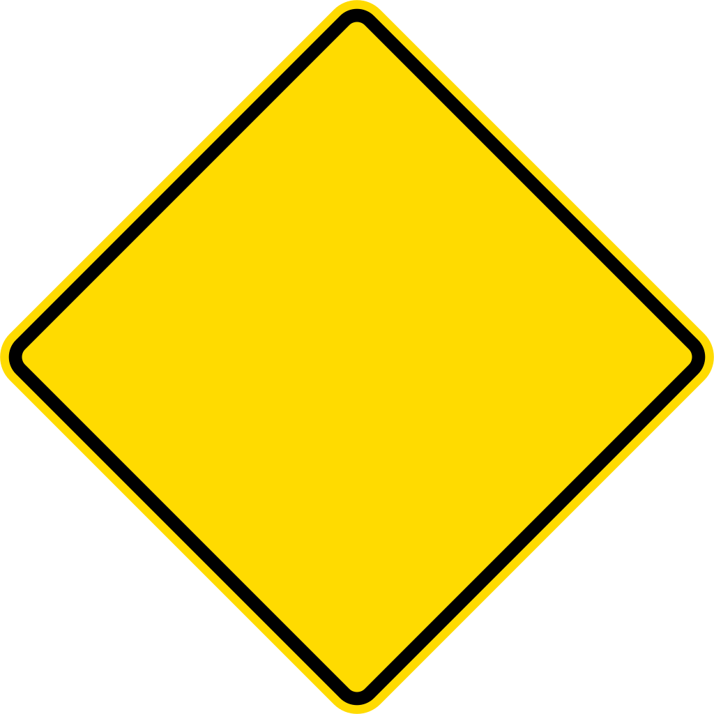 Filediamond Warning Signsvg Wikimedia Commons