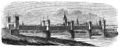 Die Gartenlaube (1855) b 226.jpg Die neue Rheinbrücke zu Köln nach dem festgestellten Entwurfe