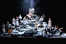 Escenario en el Akademietheater de Viena (2015)