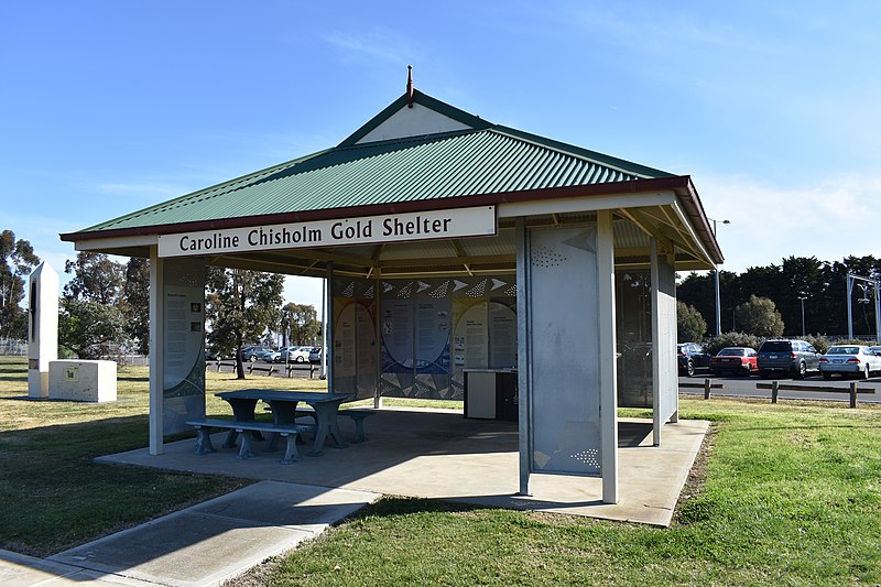 File:Diggers Rest Caroline Chisholm Gold Shelter 001.JPG