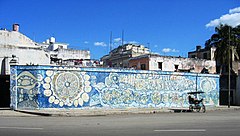 Un murale a l'Avana, Cuba