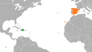 <span class="mw-page-title-main">Dominican Republic–Spain relations</span> Bilateral relations