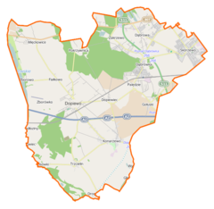 Plan gminy Dopiewo