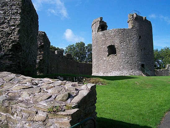 Крепость 2010. Дандрум. Ирландия Dundrum. Dundrum Castle. Дантрум замок Дандрум Шотландия.