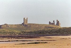 Dunstanburgh castle from North.jpg