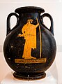 Early classical Attic red figure pelike - ARV extra - Zeus - Nike - Athens NAM 1336