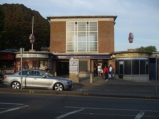 Eastcote station building