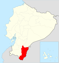 Ecuador Zamora Chinchipe province.svg