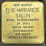 Ellrich-Stolperstein-Else-Margarete-Ballin-CTH.JPG