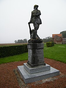 Monument aux morts d'Erches.