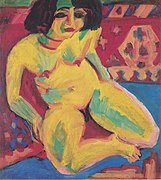 Ernst Ludwig Kirchner, Ženski akt (dodo)