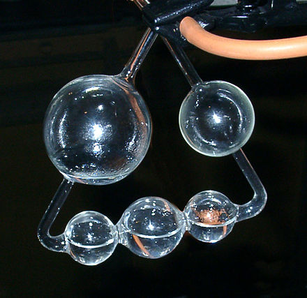 Modern reproduction of the Kaliapparat apparatus