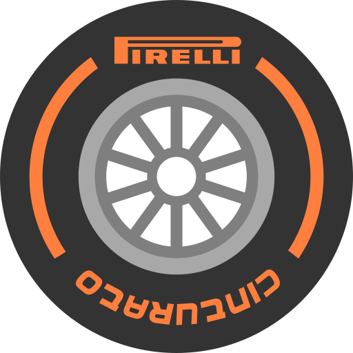 File:F1 tire Pirelli Cinturato Orange.svg