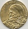 FAO CERES M.Teresa Gilded-Bronze Obverse