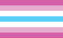 A proposed femboy pride flag Femboy flag.svg