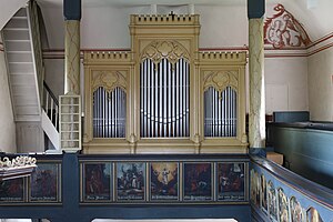 Fernwald-Albach - ev Kirche - Orgel - Prospekt 2.jpg
