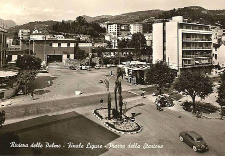 Finale Ligure cartolina staz