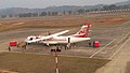 प्रथम एटीआर-72 फ़्लाइट शिलांग विमानक्षेत्र में