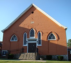 הכנסייה הבפטיסטית האפריקאית הראשונה; מחוז סקוט, קנטקי 2-.JPG
