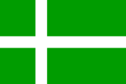 Offizielle Flagge für Barra, Schottland[31]
