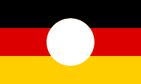 3:5 Following the reunification of Germany and the fall of the Berlin Wall, many Germans cut out the emblem of East Germany. Flag of East Germany with cut out emblem.svg