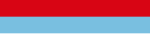 Bandeira da República do Montenegro dentro da RFJ