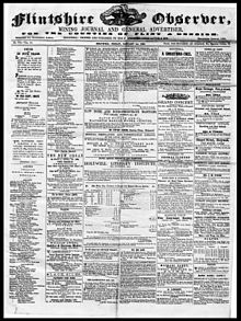 Flintshire Observer 1 Ocak 1864.jpg