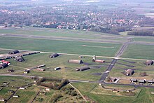 Der ehemalige Flugplatz aus der Vogelperspektive