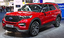 Ford Explorer, שנת דגם 2020 (צולם בקנדה)