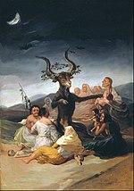 Frantsisko de Goya va Lucientes - Jodugarlar shanbasi - Google Art Project.jpg