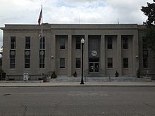 Franklin County Courthouse en Russelville, Alabama.jpg