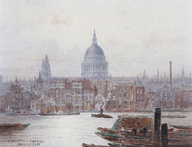 https://upload.wikimedia.org/wikipedia/commons/thumb/7/7e/Frederick_Edward_Joseph_Goff_St_Paul%27s_from_Bankside.jpg/628px-Frederick_Edward_Joseph_Goff_St_Paul%27s_from_Bankside.jpg